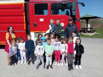 Посета ватрогасаца у Шљивовици